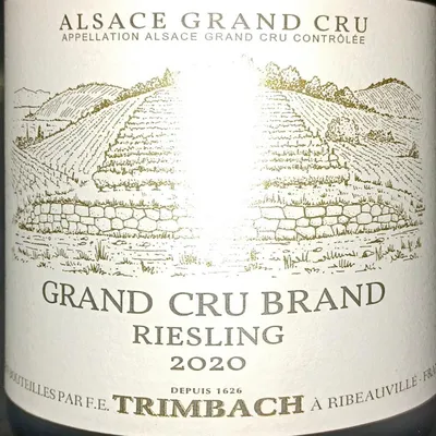 2020 Riesling Grand Cru Brand Trimbach Alsace Frankrig